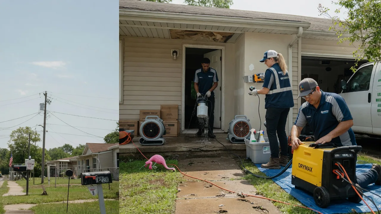 Storm Damage Water Removal in North Washington, PA near me